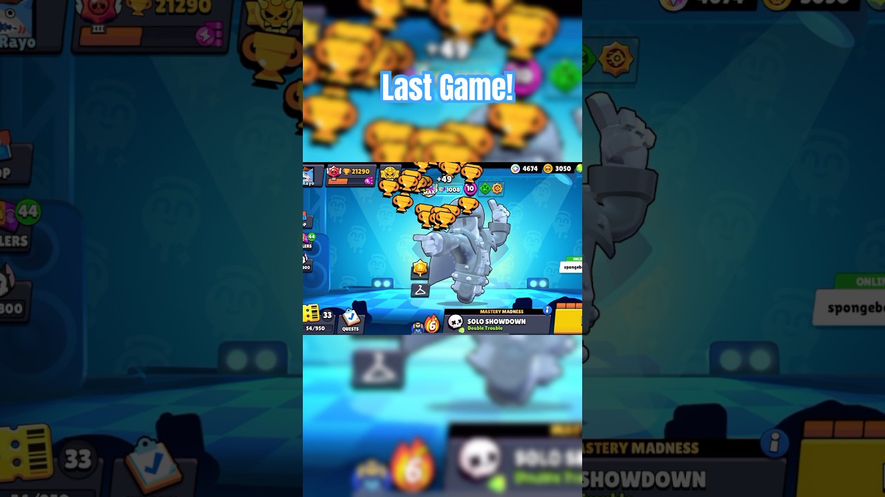 Last game to max tier! 