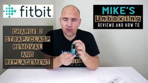 Handleiding voor het verwijderen of vervangen van de Fitbit Charge 2-band