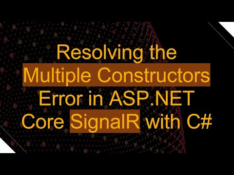 Resolving the Multiple
