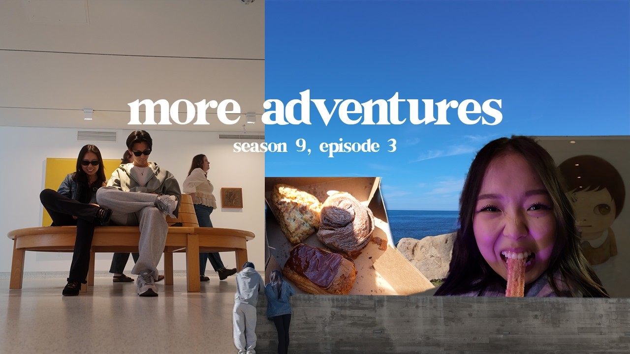 more adventures (sdsu, gym, golfing, studying, museum, valentines) S9EP3