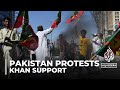 Anniversary of ex-Pakistan PM&#39;s arrest: Imran khan&#39;s supporters protest one year on