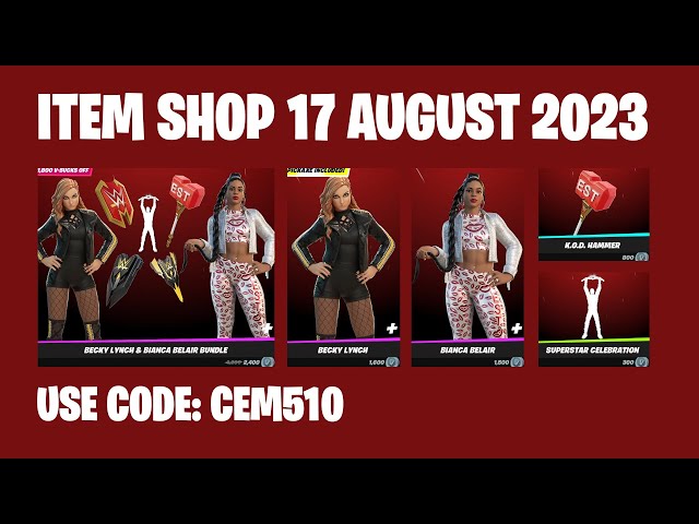 17 August 2023 – Fortnite Item Shop - Fortnite Item Shop