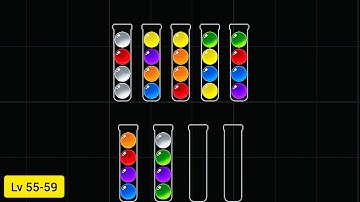 Ball Sort Puzzle Colour Game Rangon Ko Milao Aur Dimaag Ko Challenge Do Lv (55-59)