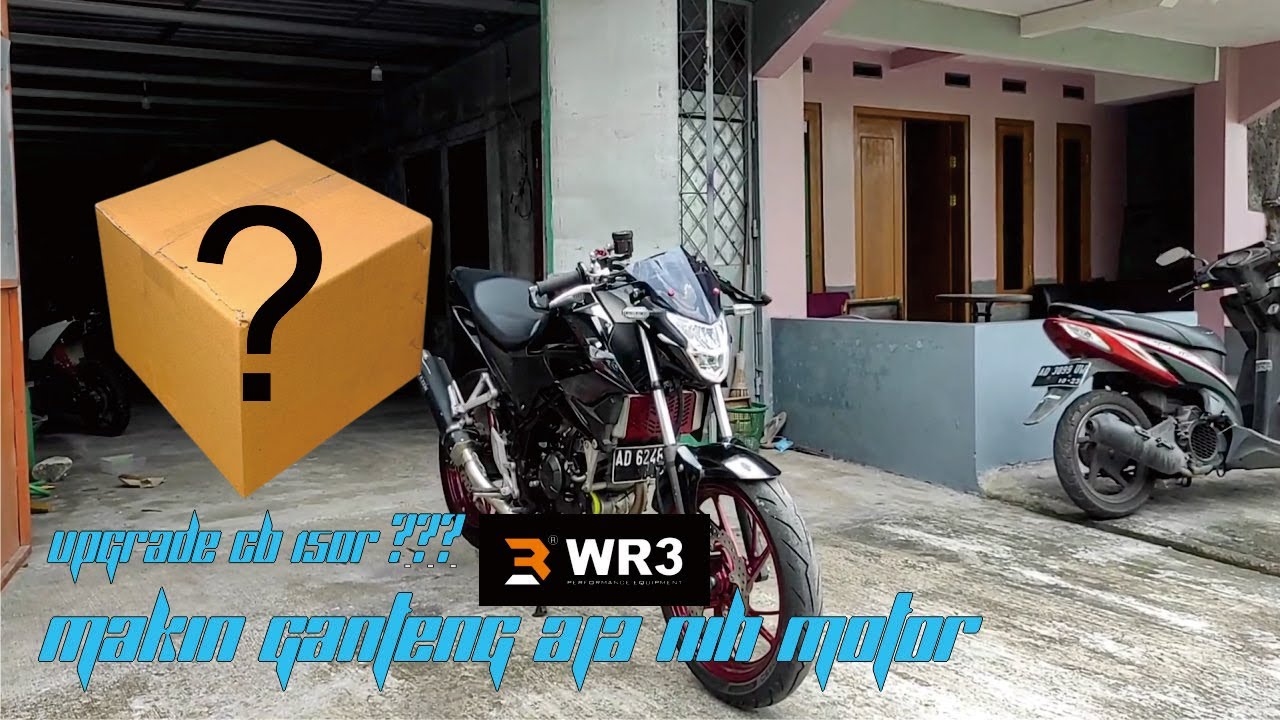 UPGRADE PART MOTOR CB 150R  |  BRACKET TABUNG MINYAK REM WR3