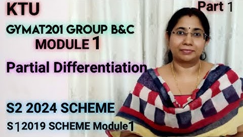 Partial Differentiation |Group B&C| Maths for Electrical &Physical Science 2|GYMAT201| MAT101|Part 1