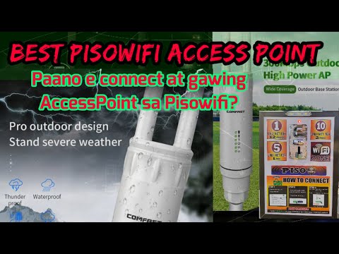 COMFAST CF-EW73| PiSOWIFI Access Point Configuration Tagalog