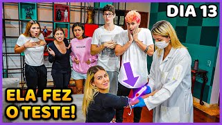 TODOS DA CASA FIZERAM EXAME DE COVID E DESCOBRIMOS ALGO!! ( DIA 13 ) [ REZENDE EVIL ]