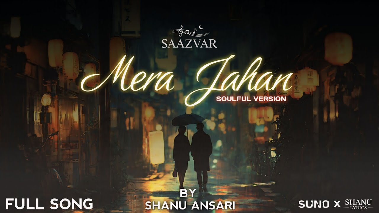 MERA JAHAN (Soulful Version) | Full Song | Music Video | Shanu Ansari | SUNO AI | ‪@saazvar
