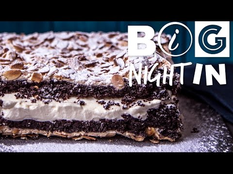 वीडियो: चॉकलेट मेरिंग्यू केक