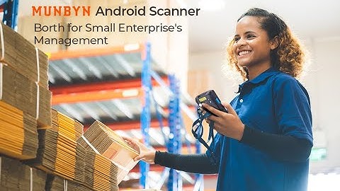 MUNBYN IPDA035 Cost-effective Android Scanner | Scan Right, Spend Light.