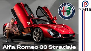 Alfa Romeo 33 Stradale  Reimagining the most beautiful car ever made ! | 4K