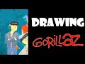 Drawing Gorillaz