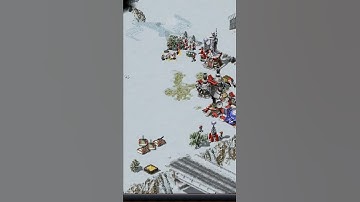 #shorts | Battle Official Tournament  Map | Game Over | Red Alert 2 | [ 1 vs 3 ]  #command