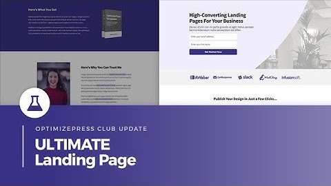 OptimizePress Club: Ultimate Landing Page