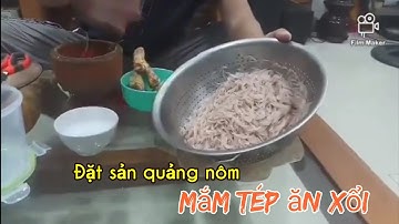 Đặc Sản Quảng Nam Đà Nẵng Mắm Tép Xổi