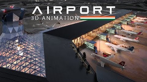 Airport 3d Animation Walkthrough