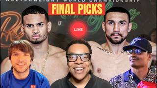 ROLLY-TEOFIMO FINAL PICKS & ANALYSIS LIVE SHOW!