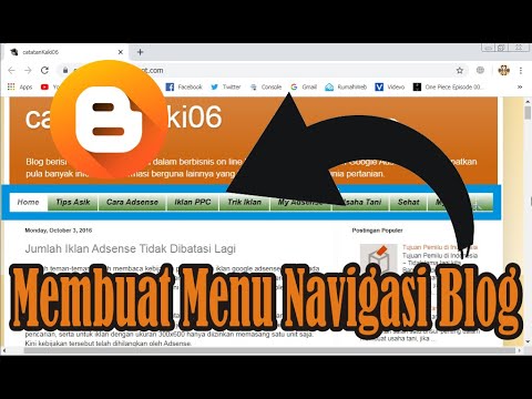 Video: Cara Membuat Menu Navigasi