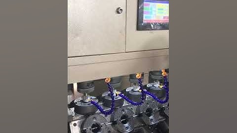 oil filter bottom plate thread tapping machine