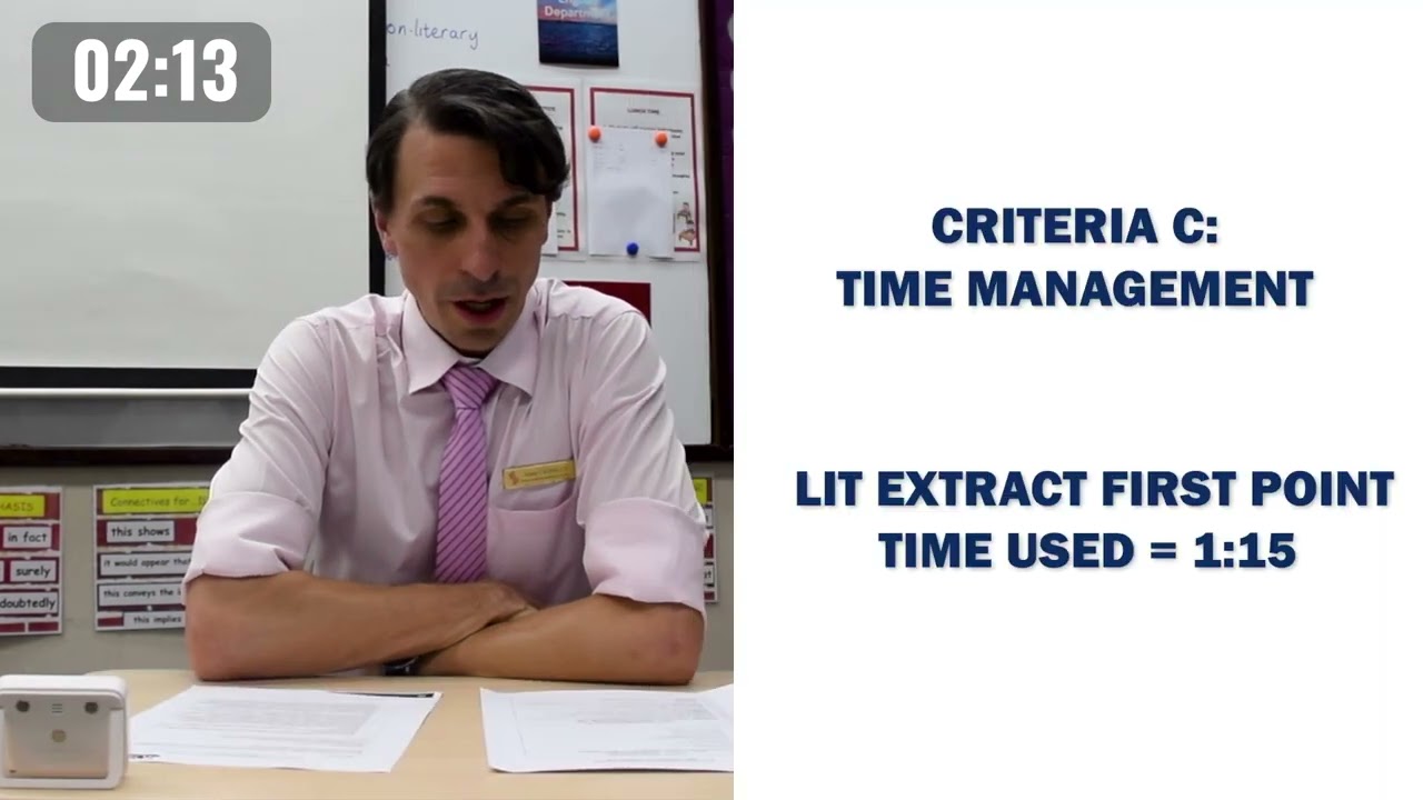 Lit Section Individual Oral by IB Examiner! Language and Literature - First 5 minutes Part 1