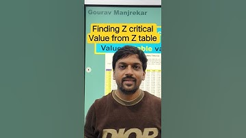 Find Your CRITICAL Z Value in SECONDS!