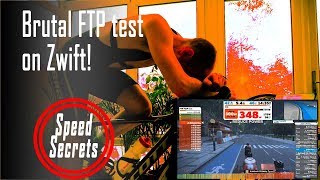 Zwift Vo2max test! Best way to calculate FTP with simple cycling ramp test