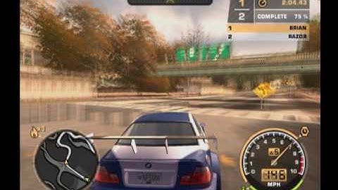 Need For Speed Most wanted PS2 Gameplay part.3
