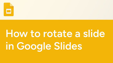 How to rotate a slide in Google Slides
