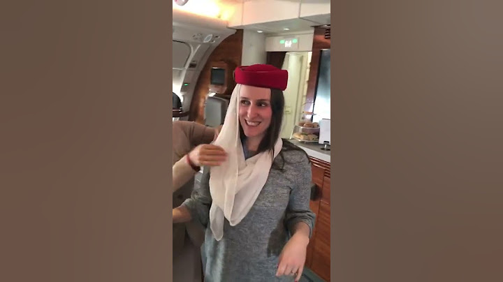 Flying first class on Emirates A380
