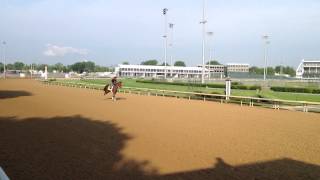 Dullahan Churchill Downs backstretch April 22, 2012