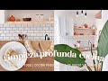 🍁 LIMPIEZA PROFUNDA DE MI COCINA PEQUEÑA | QUITANDO LA DECORACIÓN DE OTOÑO 2023 🎃 AMA DE CASA 🏠