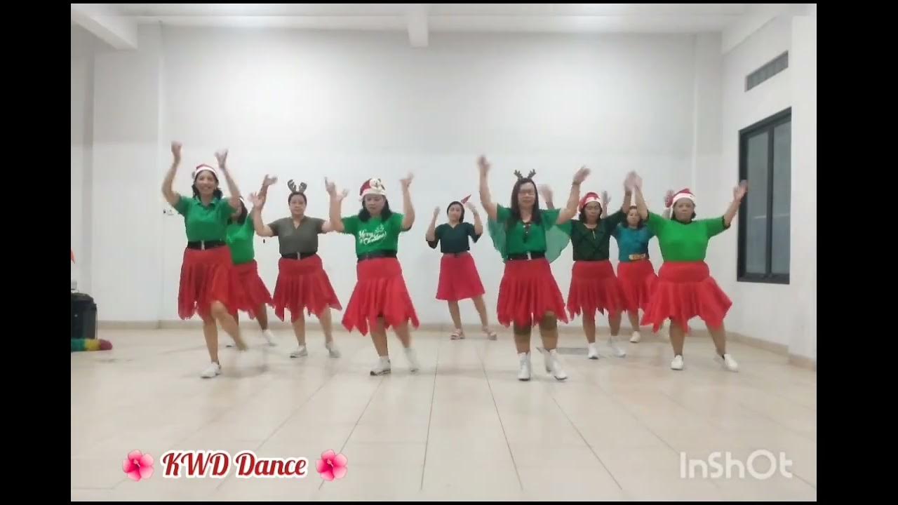 Jingle Bells Line Dance Choreo by Tayuka Karamoy Demo by KWD Dance