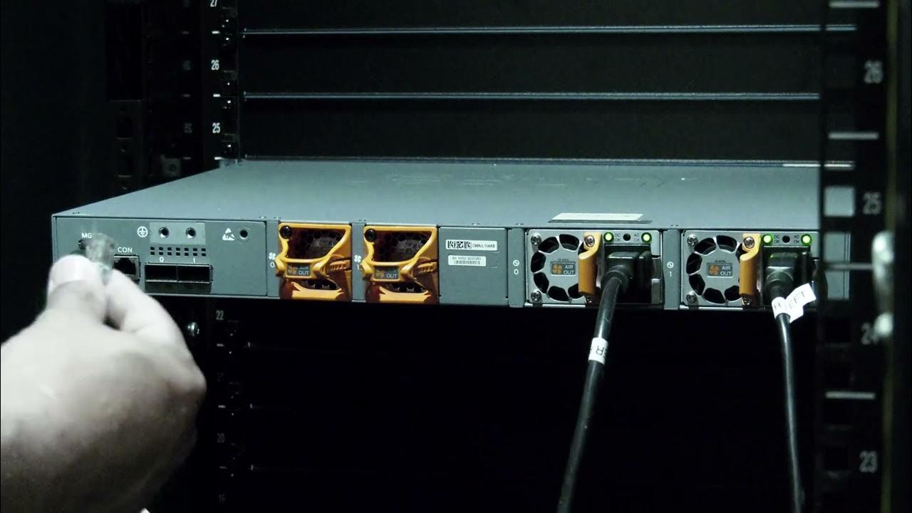 Juniper Console Cable Replacement YouTube