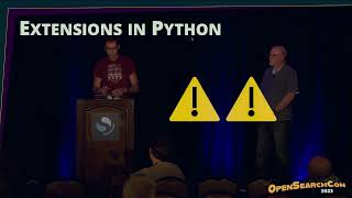 Daniel (dB.) Doubrovkine & Dan Widdis - Writing OpenSearch Extensions in Python