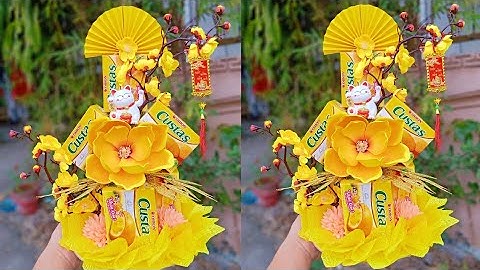 Cách Làm Tháp Bánh Tài Lộc Custas 6 Bánh Đơn Giản Ngày Tết #10