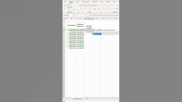 Dealing with dates in VLOOKUP? #shorts #excel