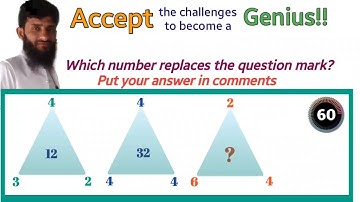 missing number reasoning q11| triangle puzzles | PAF test | non verbal intelligence test| css test