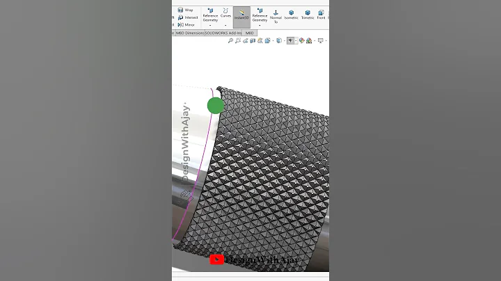 How to design a Centre Punch #383 #designwithajay #solidworks #shorts #gowithtrend #gearbox