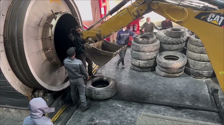 The first true review of Chinese pyrolysis plant for waste to fuel.