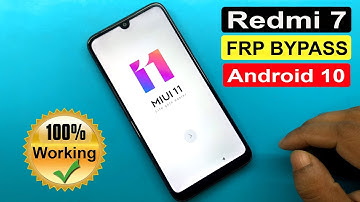 Redmi 7 (M1810F6LI) FRP Unlock/Reset Google Account (Without PC)