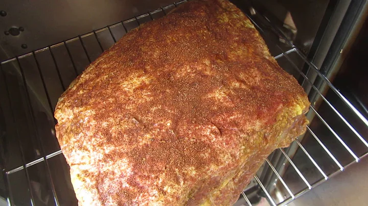 Smoking a 9 pound Pork Butt - Part 1