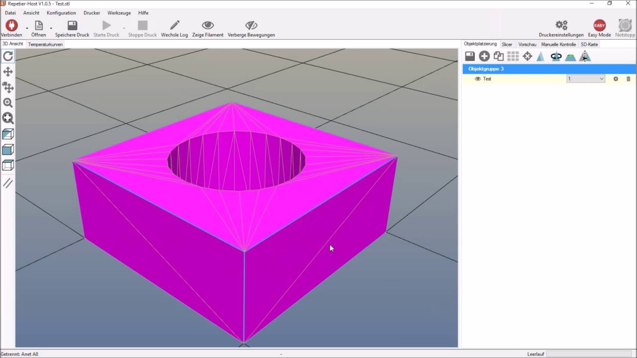 3D Drucker - von SketchUp zum 3D Modell - YouTube