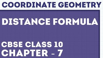Coordinate Geometry | Distance Formula | Class 10 | Letstute CBSE