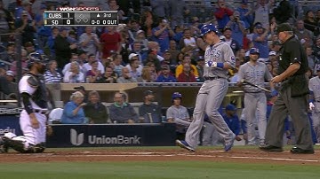 CHC@SD: Coghlan puts Cubs on board with solo homer