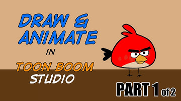 How to Draw and Animate in Toon Boom Studio - PART 1 of 2