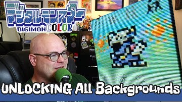 I Unlocked Every Digimon Color Background with an A-Com