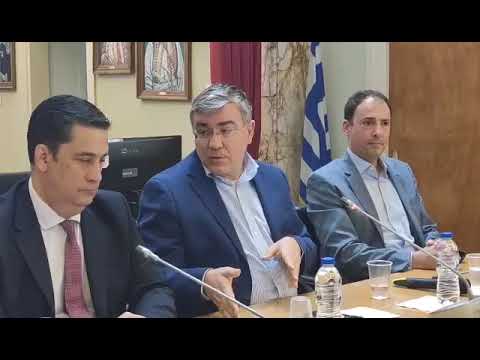 Ο Γεν. Γραμ. Συντονισμού Διαχείρισης Αποβλήτων κ. Εμ. Γραφάκος στο Αγρίνιο