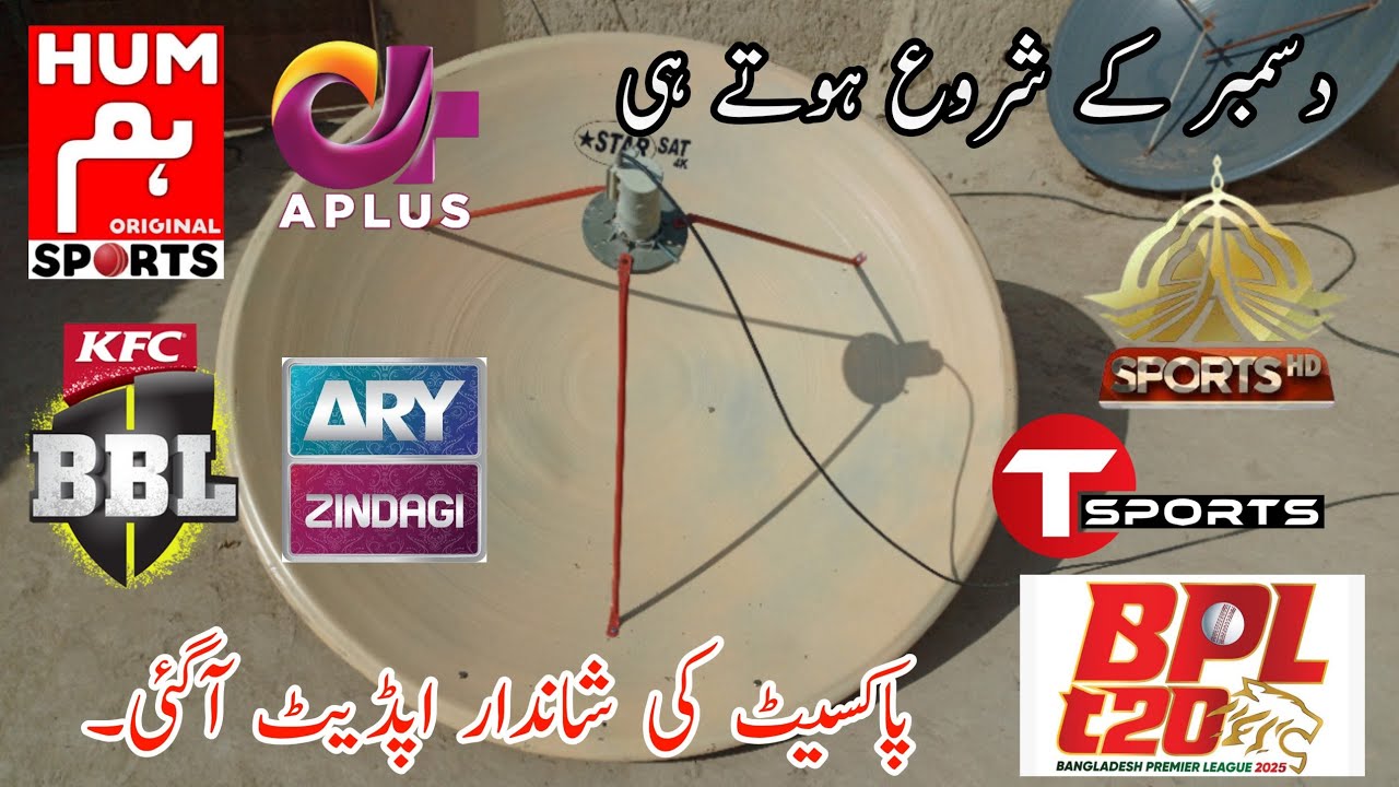 More Channels Add On PakSat-MM1 In December 2025 || PakSat-MM1 New Update