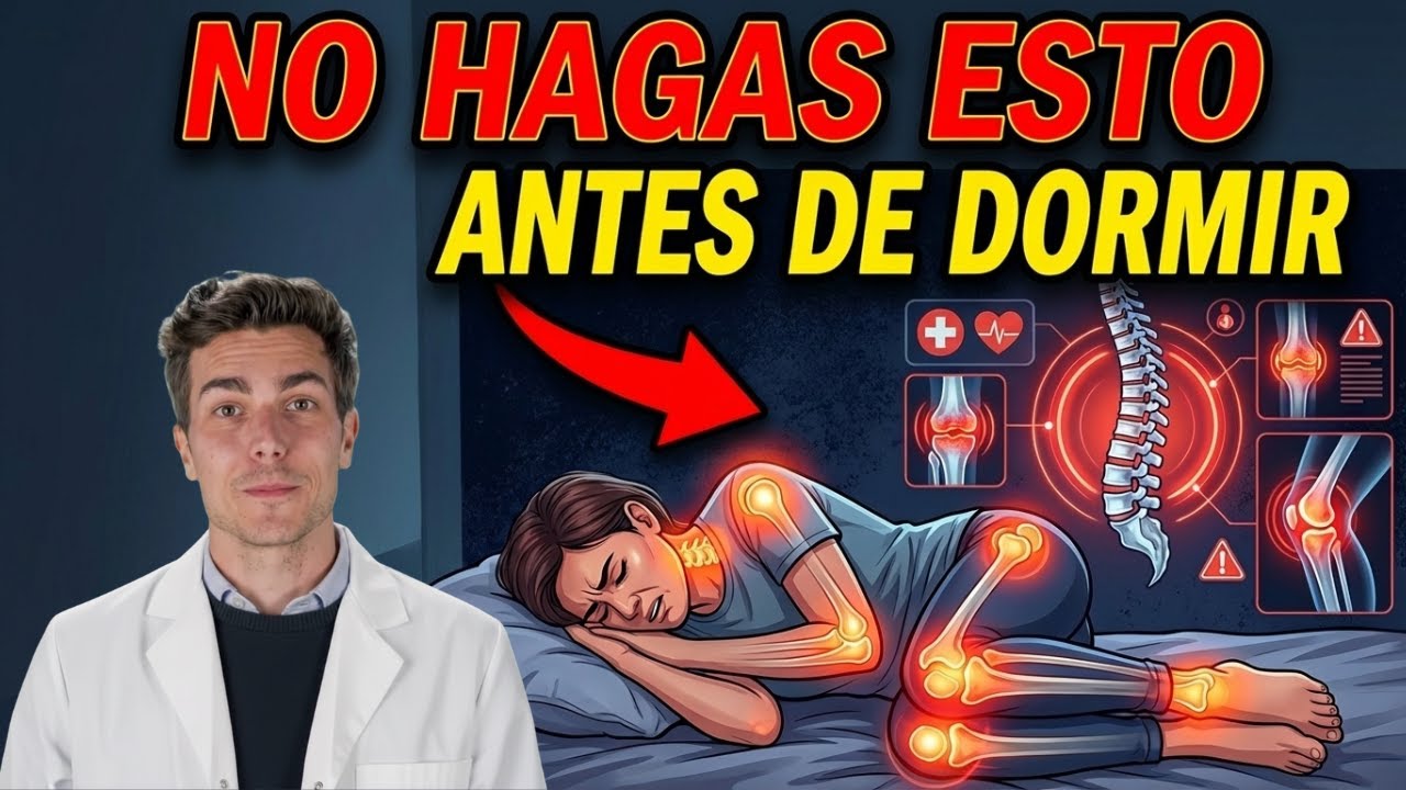 🚫 ¡No Hagas Esto Antes de Dormir! 5 Errores Que Están Dañando Tu Cuerpo Mientras Duermes