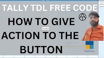 Tally TDL | Create Custom Buttons to Open Ledgers & Groups in Tally Prime